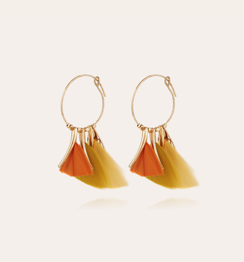 Gas Bijoux - Earrings Marly Orange
