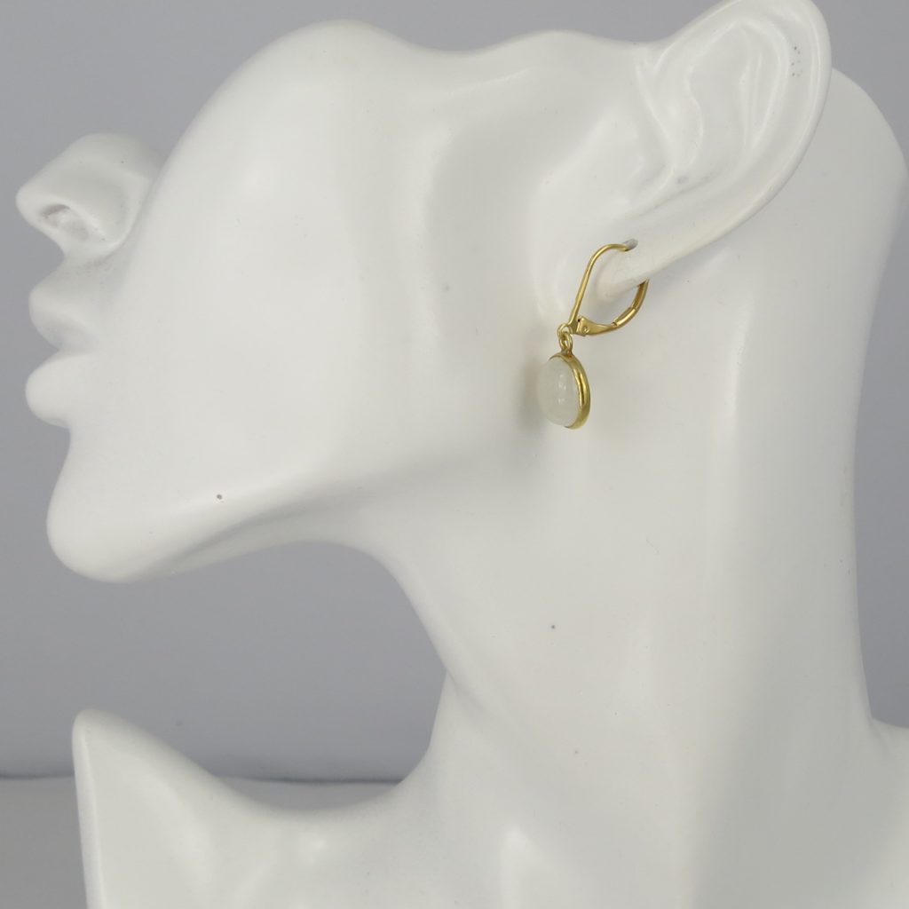 La Lacey 95 - Moonstone Earrings Small model