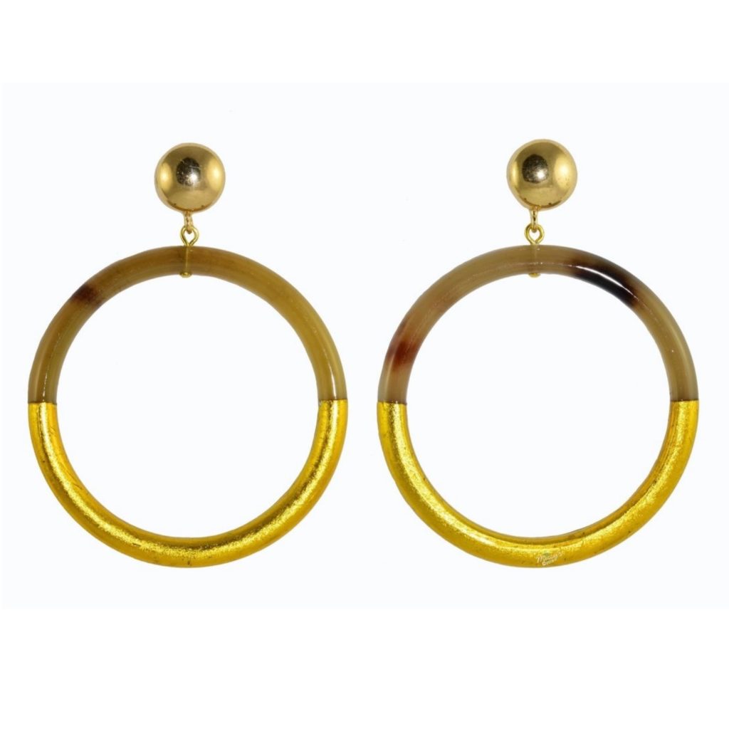 Miccys - Golden Horn Hoops