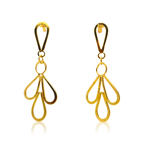 Zaz - Earrings Gold 03