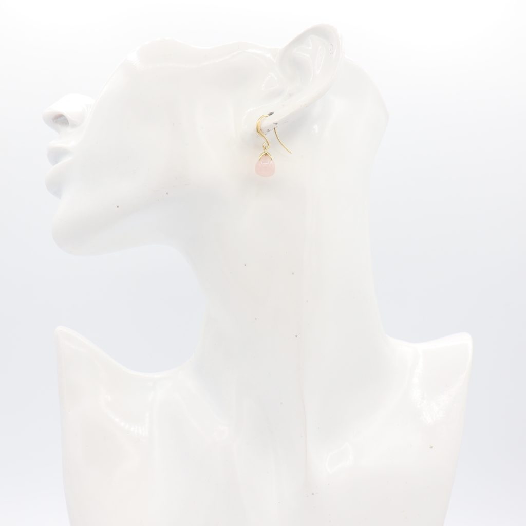 Callysta's Findings - Earrings Rosequartz 1 model