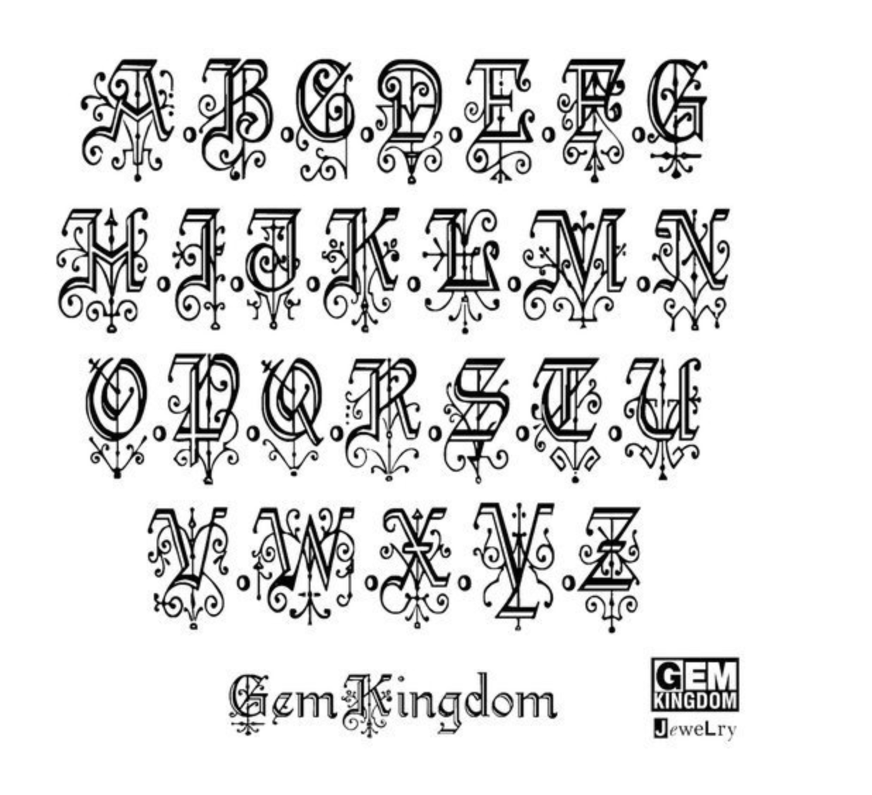 Gem Kingdom - Initials