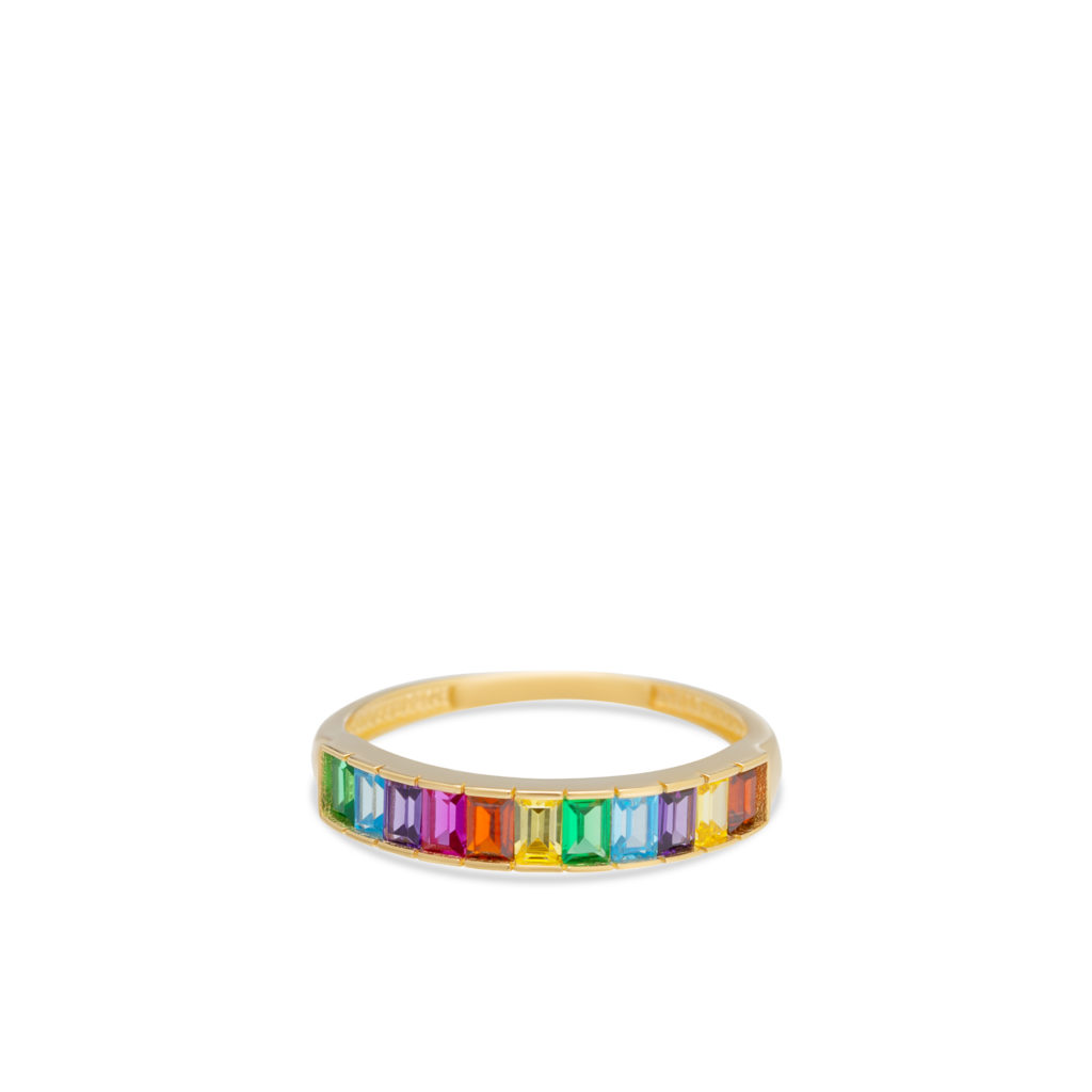 Swing Jewels - 14ct Ring Entourage Rainbow RMDC01-2130-07