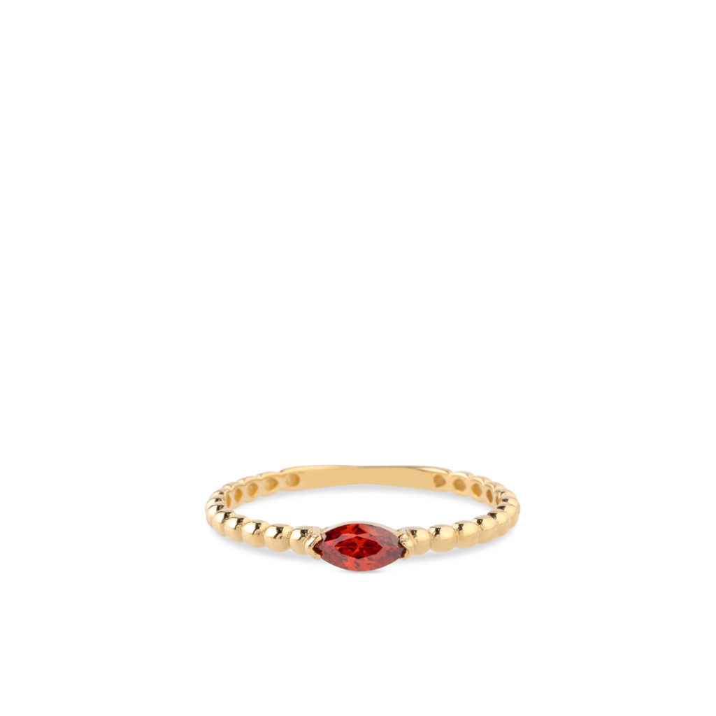 Swing Jewels - 14ct Ring Happiness Red RDD01-2859-03