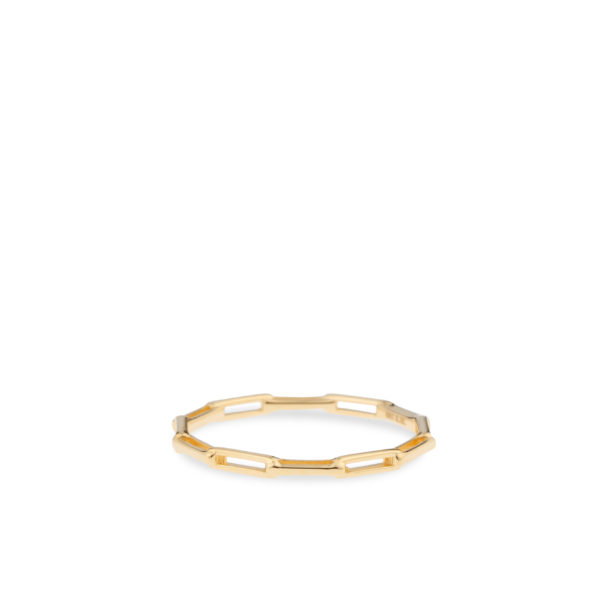 Swing Jewels - Paperclip Ring 14kct Gold