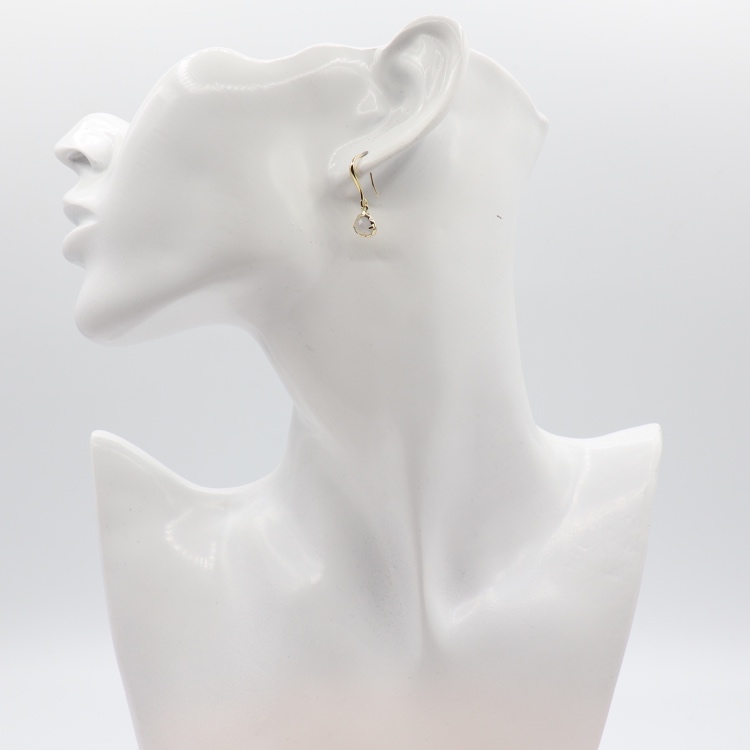 Callysta's Findings - Earrings Mini Grey Agate model