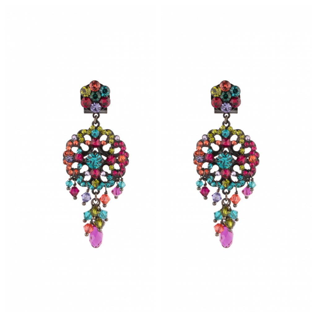 Satellite Paris - Earrings Chiara Multi Black