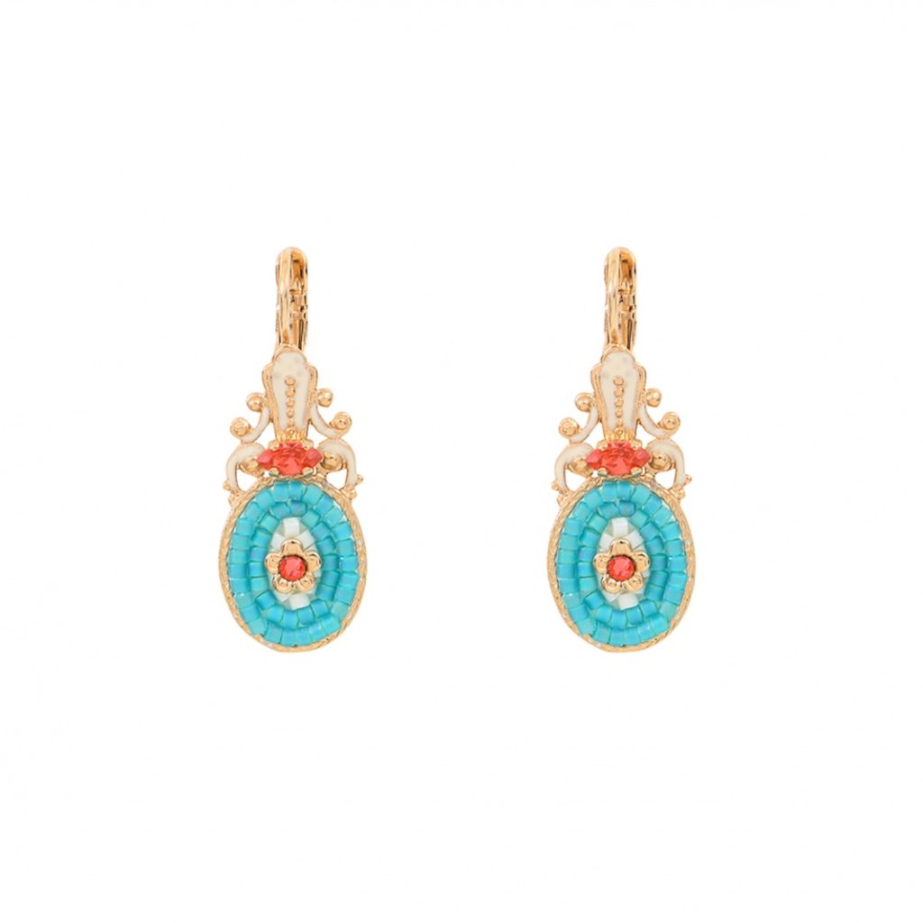 Satellite Paris - Earrings Rivage Blue