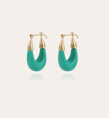 Gas Bijoux - Earrings Ecume Turquoise