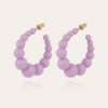 Gas Bijoux - Earrings Andy Purple