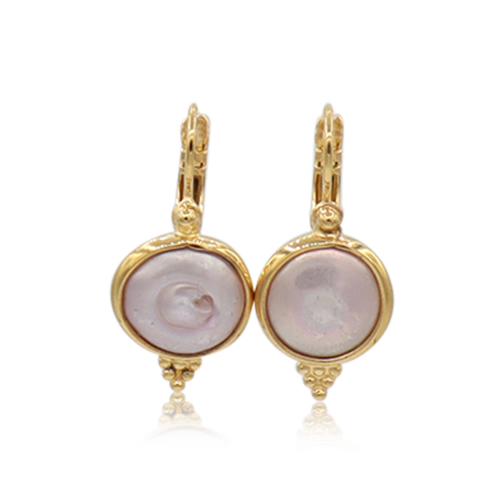 Gas Bijoux - Earrings Pink Pearl