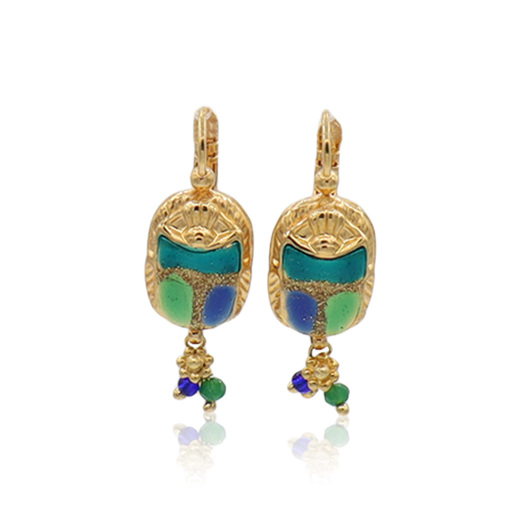 Gas Bijoux - Earrings Scaramouch Green