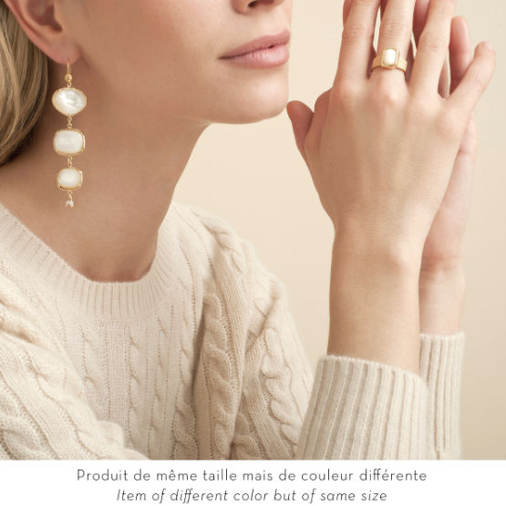 Gas Bijoux - Earrings Mother of Pearl model
