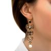Satellite Paris - Earrings Ultima Pearl Onyx 10 model
