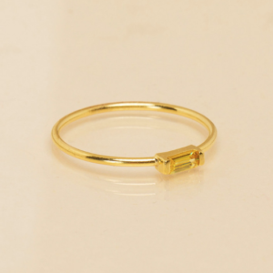 Une a Une - Ring Crystal Gold