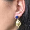 Vintouch - Earrings Cleopatra Lapis model