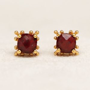 Muja Juma - Earrings 1675GB8 Red Jasper