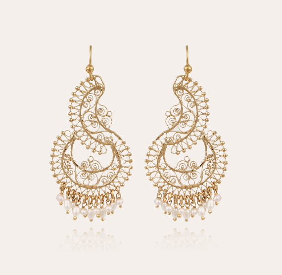 Gas Bijoux - Yuca Earrings Pearls