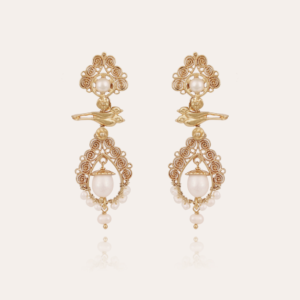 Gas Bijoux - Earrings Tocoa Bird Pearls
