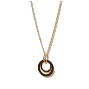 Gnoes - Goldfilled Necklace Flat Circles