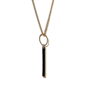 Gnoes - Goldfilled Necklace Silver Bar