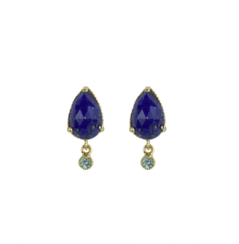 Sputnik Jewelry - Earrings Lapis Lazuli Studs