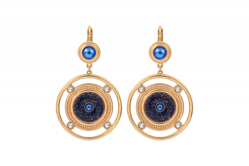 Satellite Paris - Earrings Atria 10 Blue