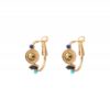 Satellite Paris - Earrings Fujita 02 Blue