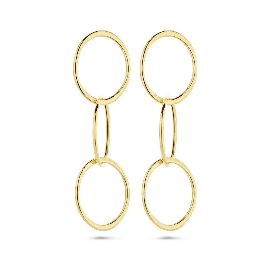 14kt Gold - Earrings Circles
