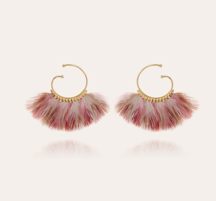 Gas Bijoux - Earrings Buzios Soft Pink