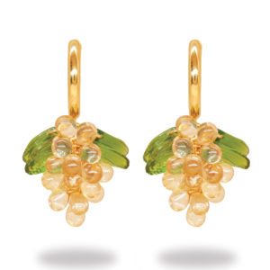 Annele - Champagne Jelly Earrings