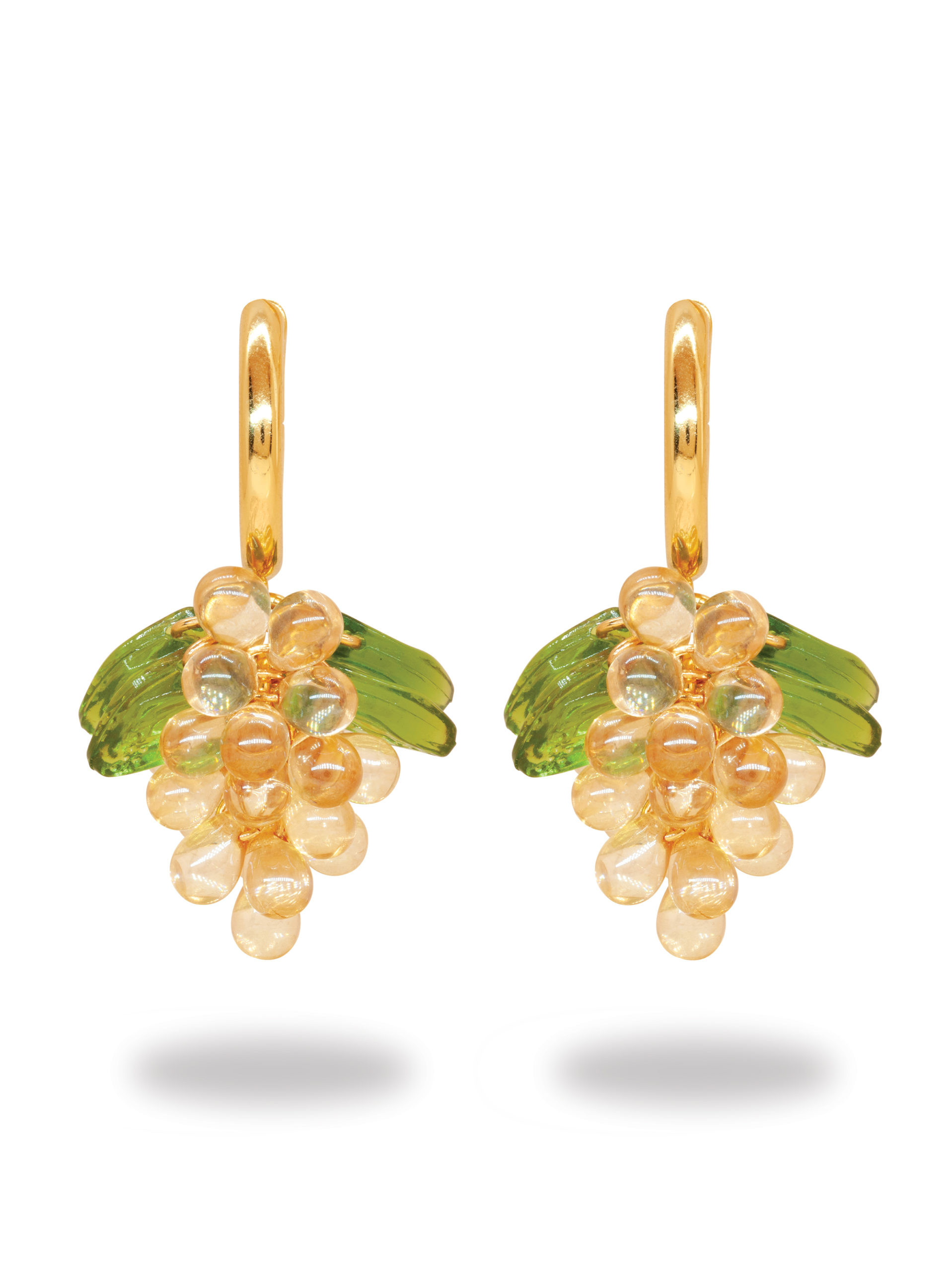 Annele - Champagne Jelly Earrings