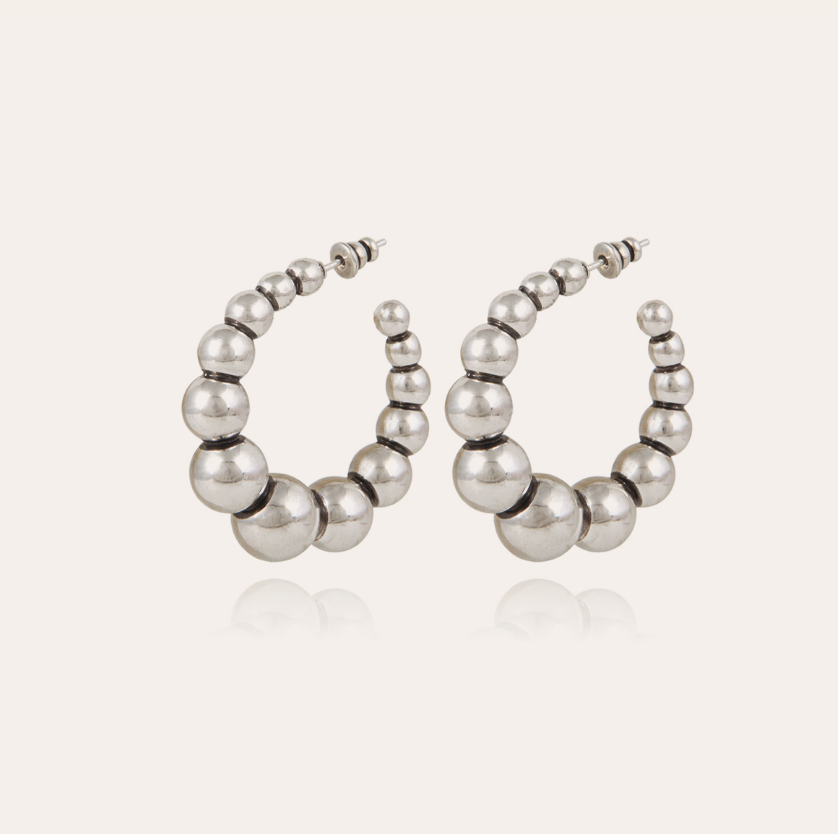 Gas Bijoux - Andy Hoops Silver
