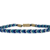 Leju Handmade - Bracelet Trenza Blue