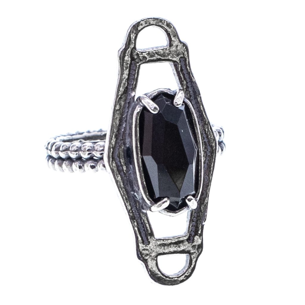 Gem Kingdom - Ring Metropolis R22d08d Onyx