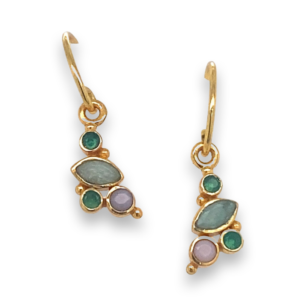 Muja Juma - Earrings Constellation Amazonite