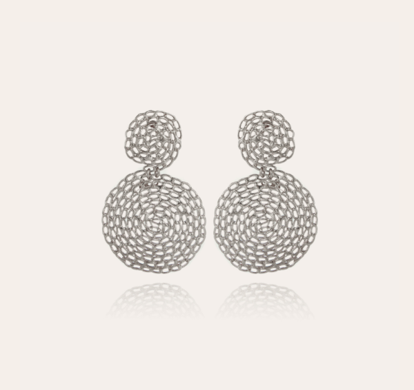 Gas Bijoux - Earrings Gourmette Small Silver