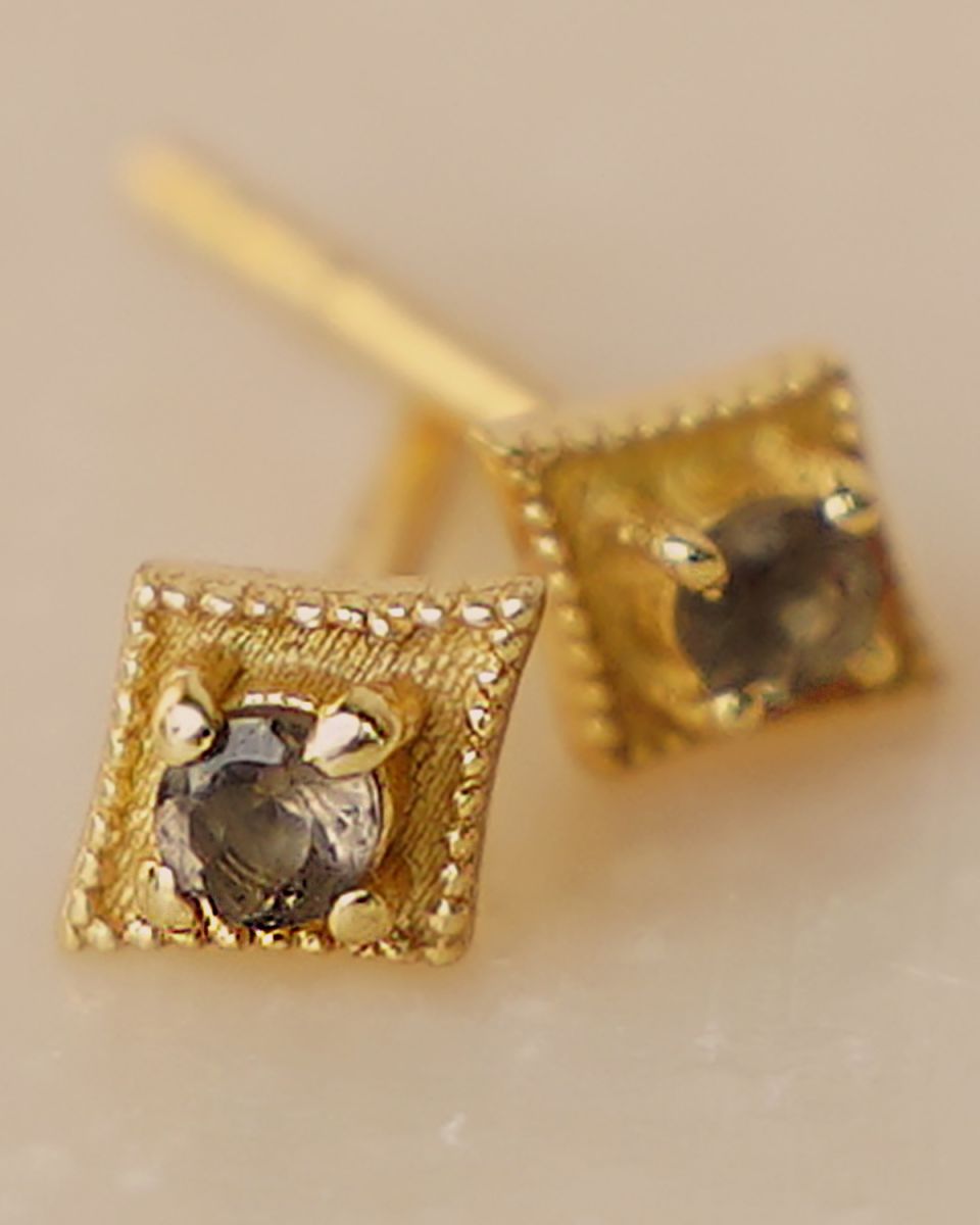 Muja Juma - Earstuds Smokey Quartz 1807gb3