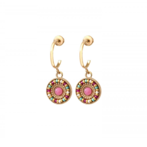Satellite Paris - Earrings Claudia 196 Pink