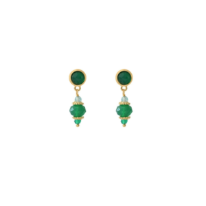 Satellite Paris - Earrings Silma 01 Green