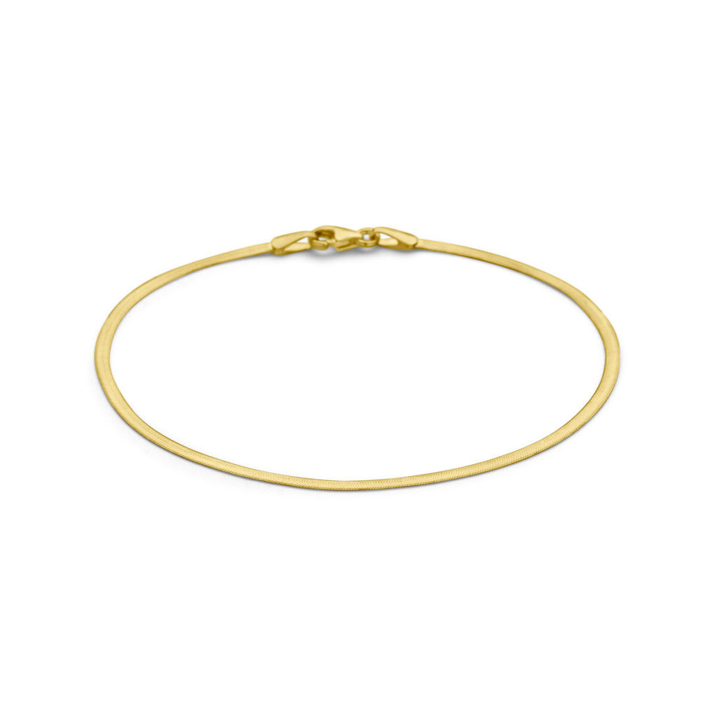 14kt Gold - Bracelet Flat