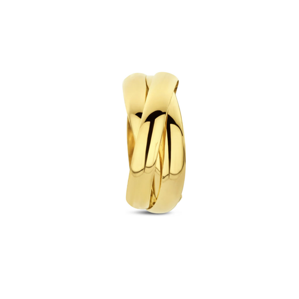 14kt Gold - Charm Tangled Rings