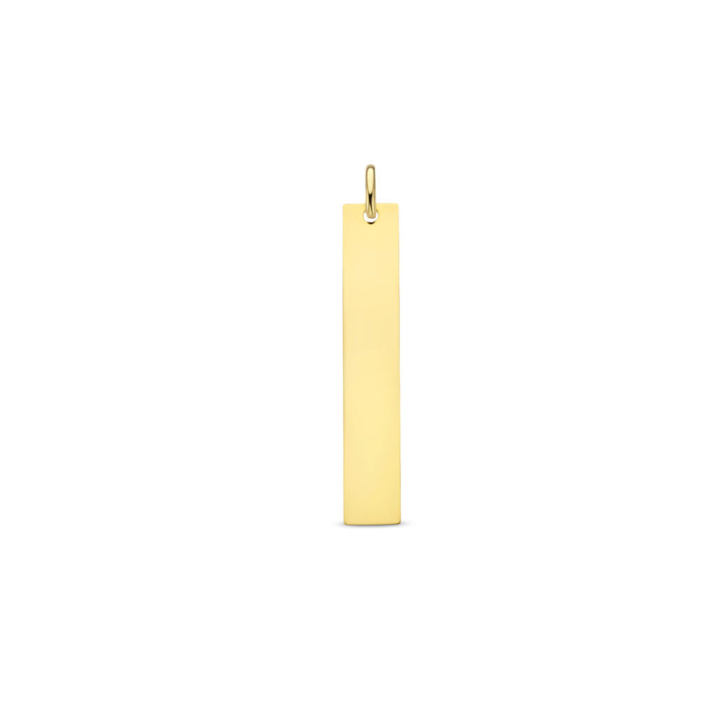 14kt Gold - Pendant Big Bar