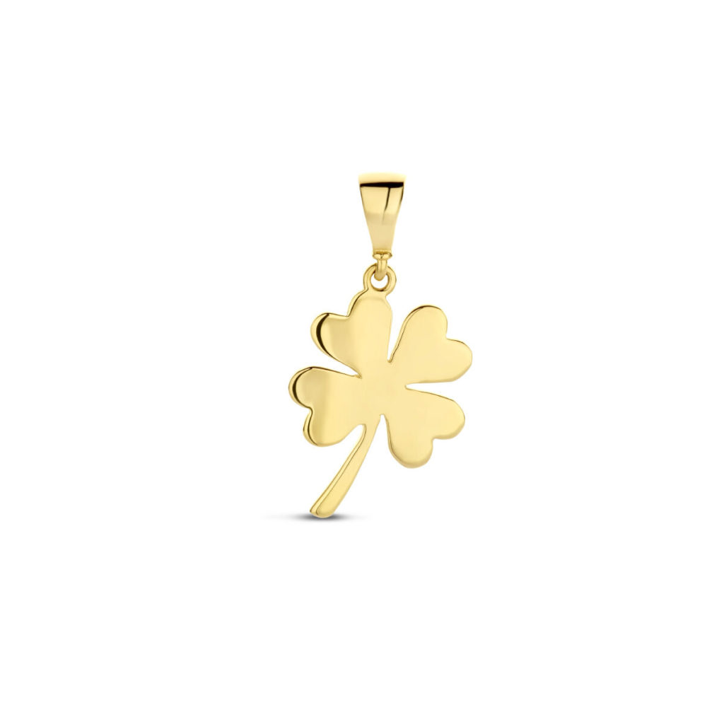 14kt Gold - Pendant Clover