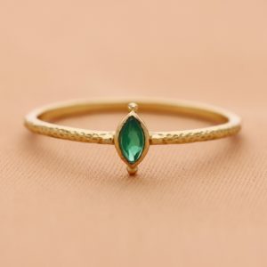Muja Juma - Ring Green Agate 4508gb15