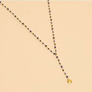 Une a Une - Rosary India Shaded Lapis