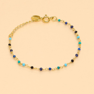 Une a Une - blue gradient india bracelet