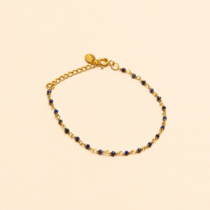 Une a Une - india lapis lazuli bracelet