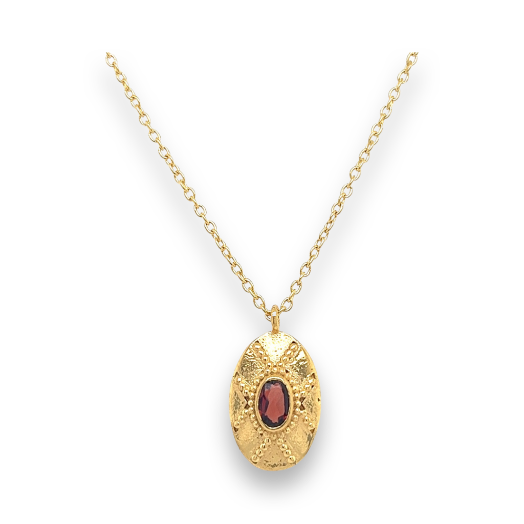 Muja Juma - Necklace Garnet