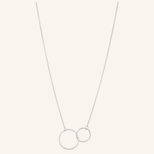 Pernille Corydon - Double Plain Necklace Silver